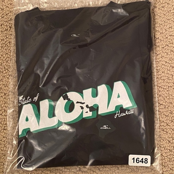 O'NEILL “State of Aloha” Hawaii Surf Tee Shirt Men S Small Standard Fit - Picture 5 of 5